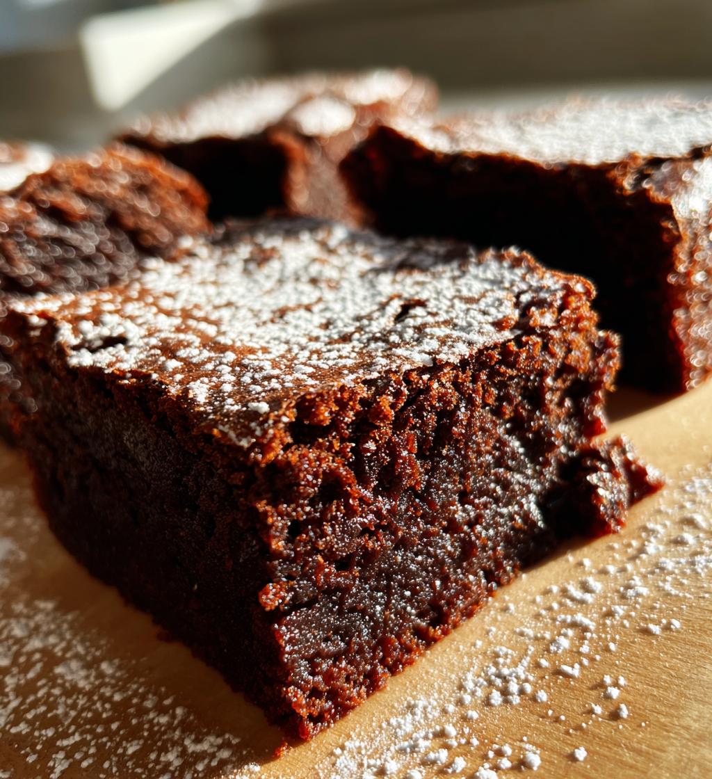 Gingerbread Brownies