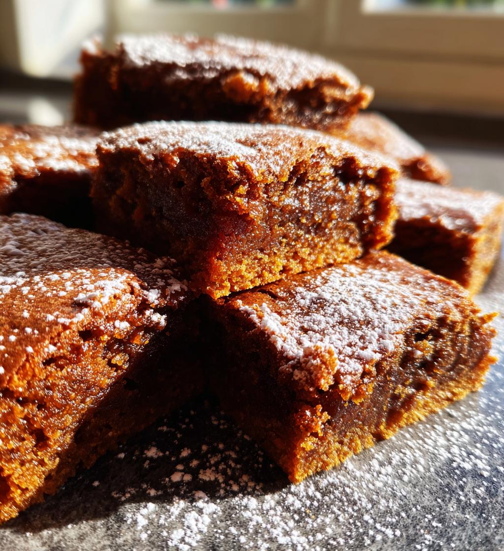 Gingerbread Cookie Bars - detail 1