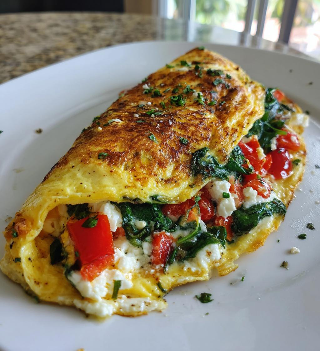 Greek Feta Omelet