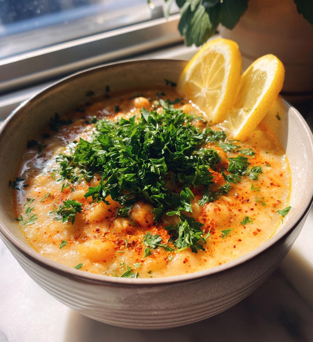 Greek White Bean Soup With Garlic & Lemon - detail 1