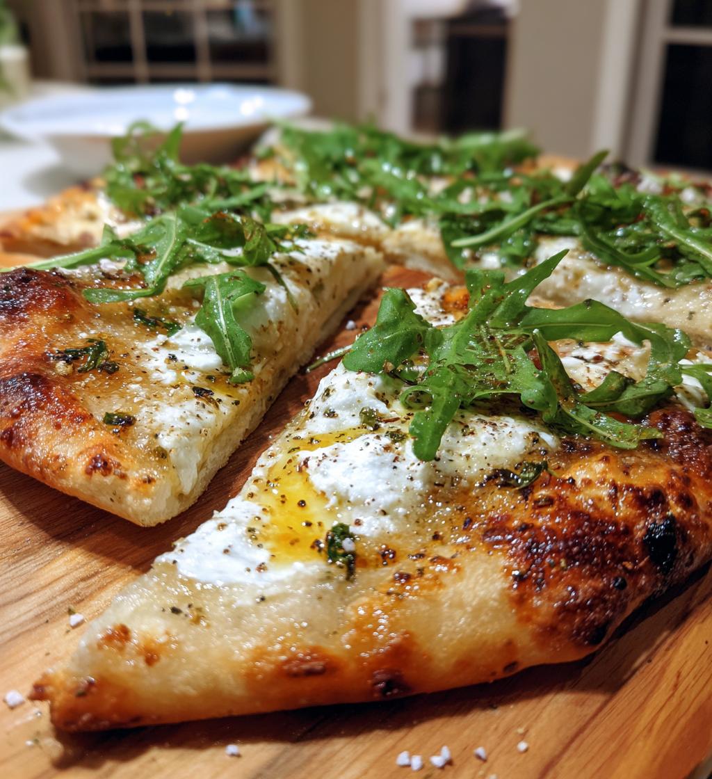 Grilled Honey Goat Cheese Pizza - detail 1