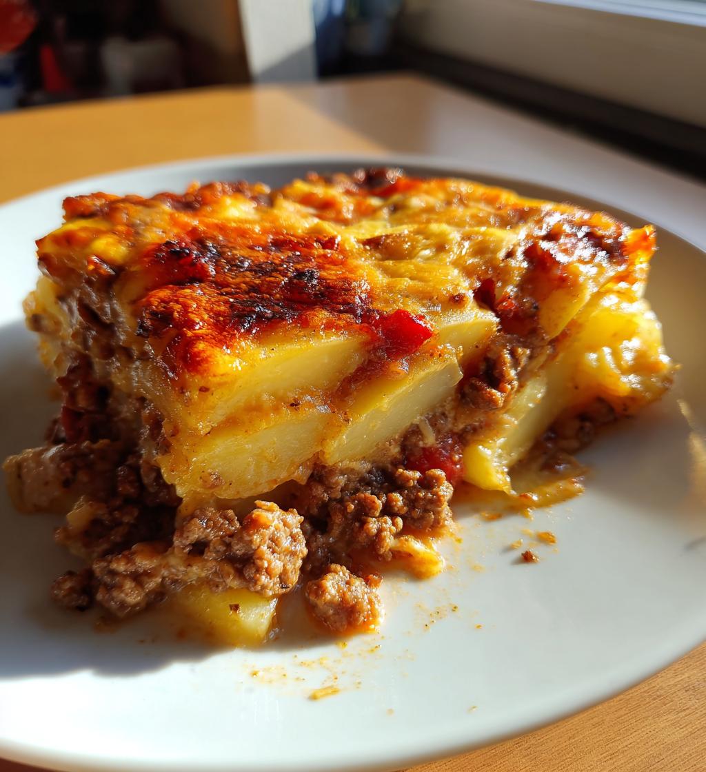 Ground Beef and Potatoes Casserole - detail 1