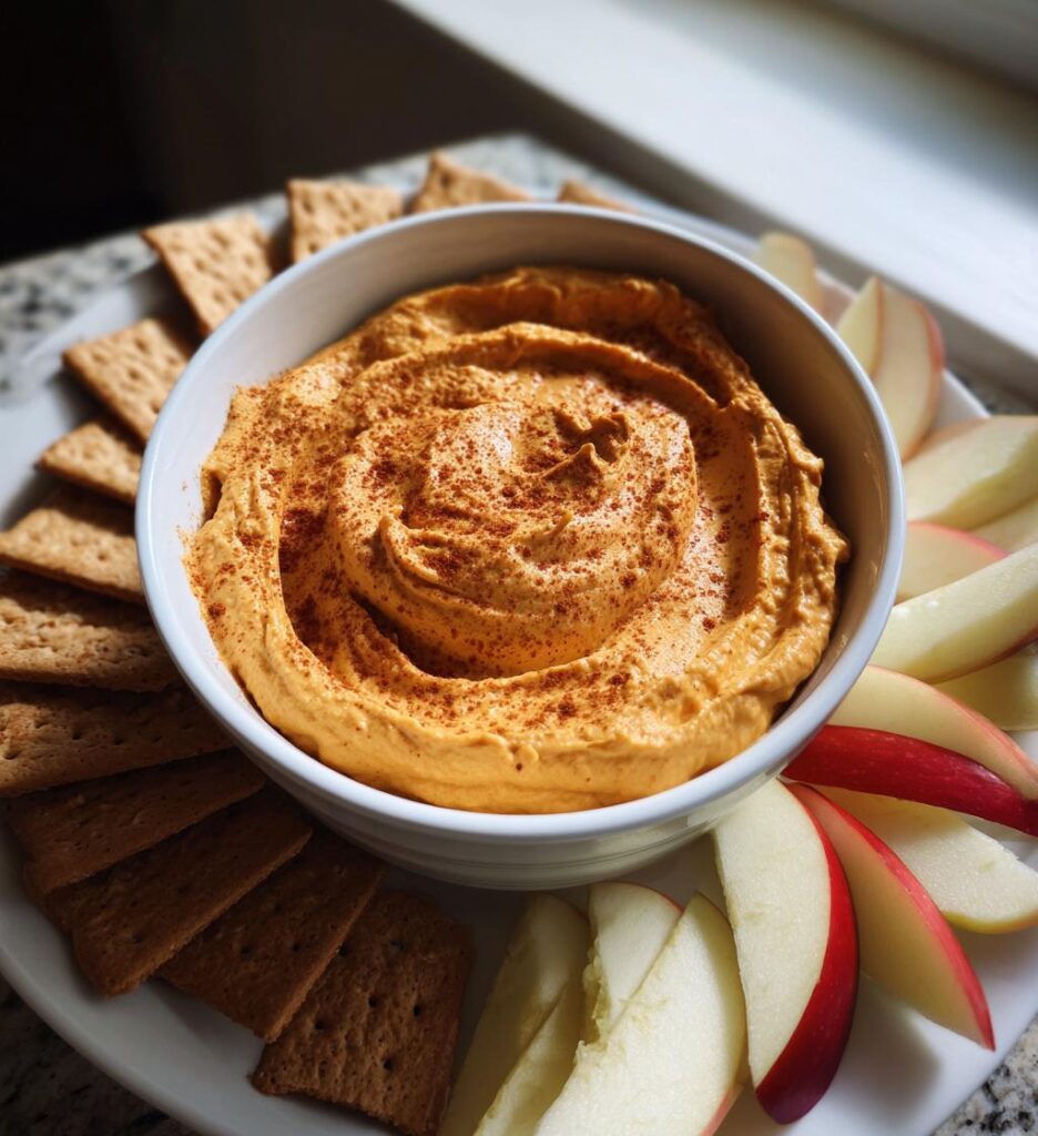 Healthy Pumpkin Pie Dip