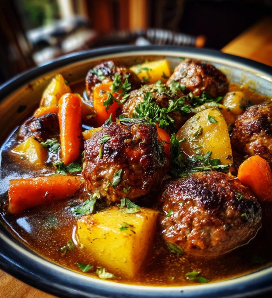 Hearty Meatball Stew