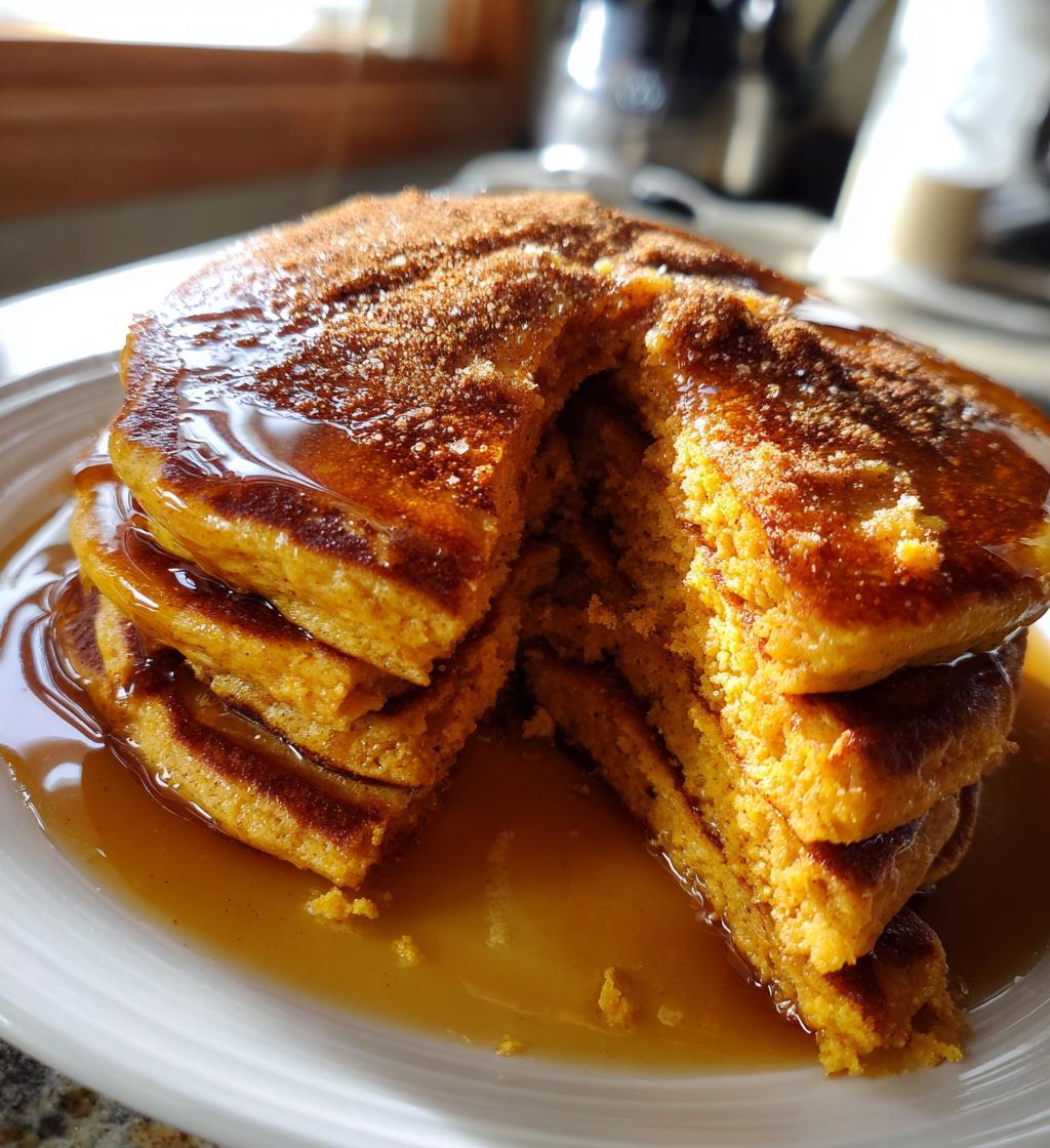 High Protein Pumpkin Protein Pancakes - detail 1