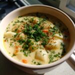 Homemade French Garlic Soup