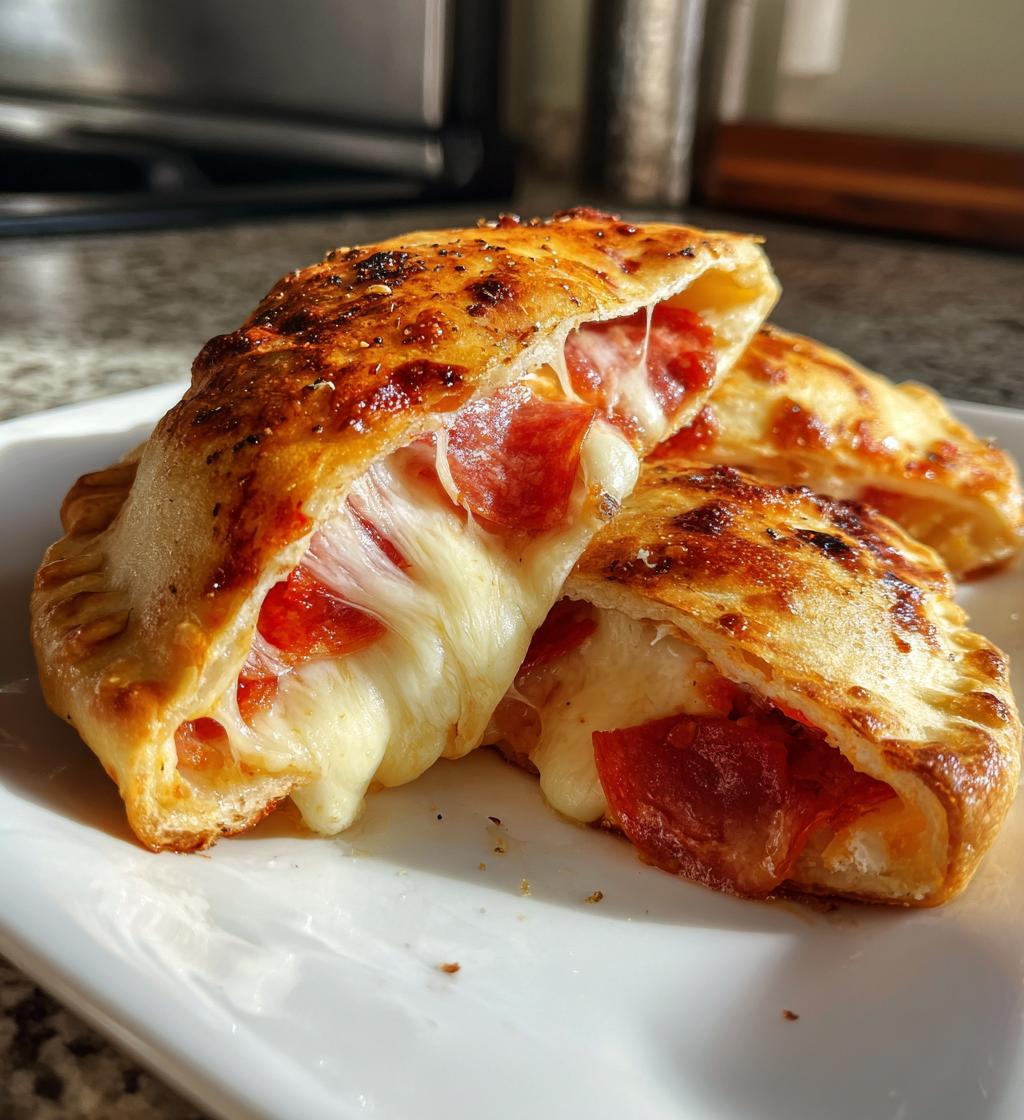Homemade Pizza Pockets