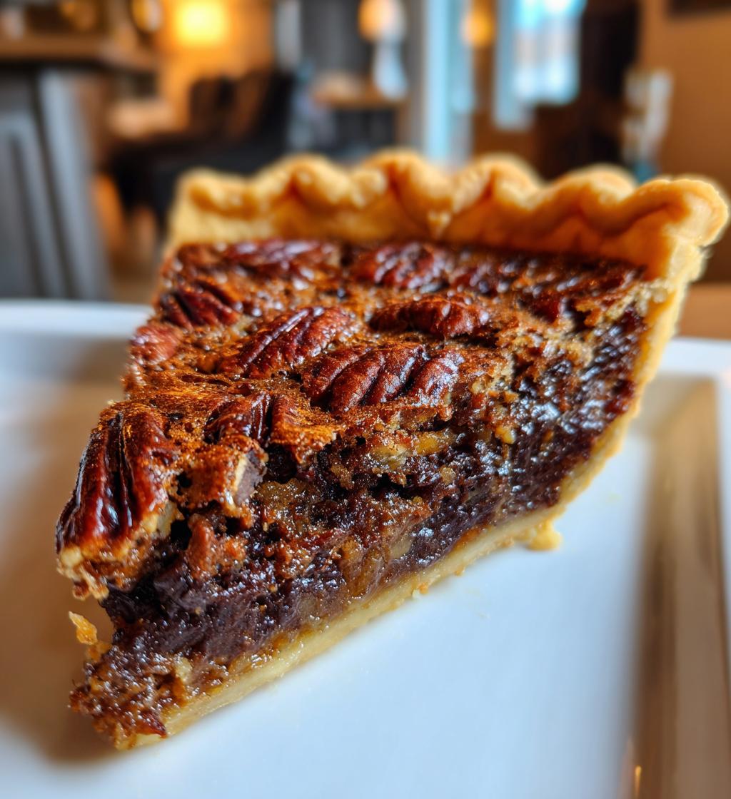 Homemade Texas Chocolate Pecan Pie - detail 1
