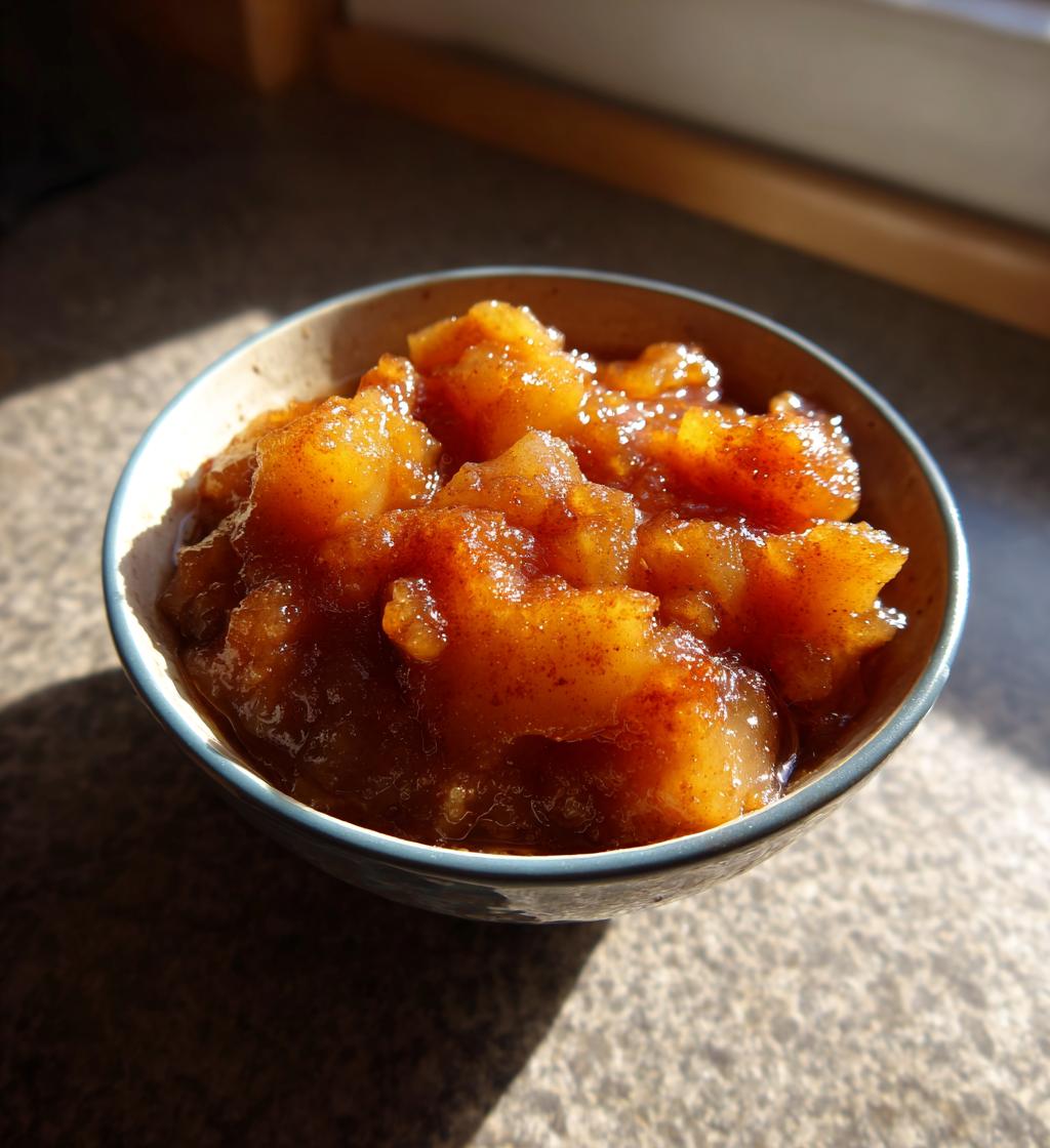 Hot Buttered Apple Sauce