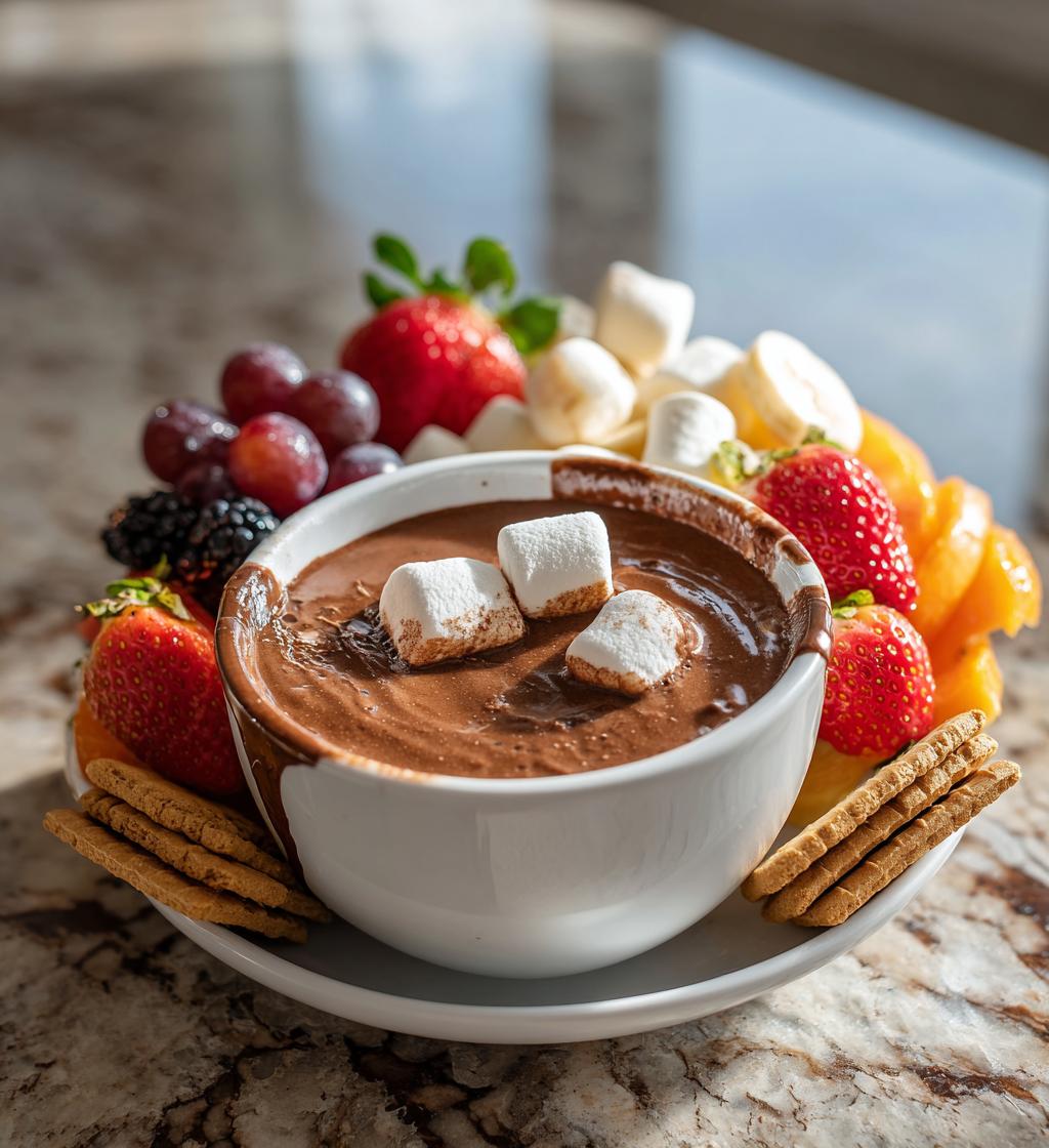 Hot Chocolate Dip
