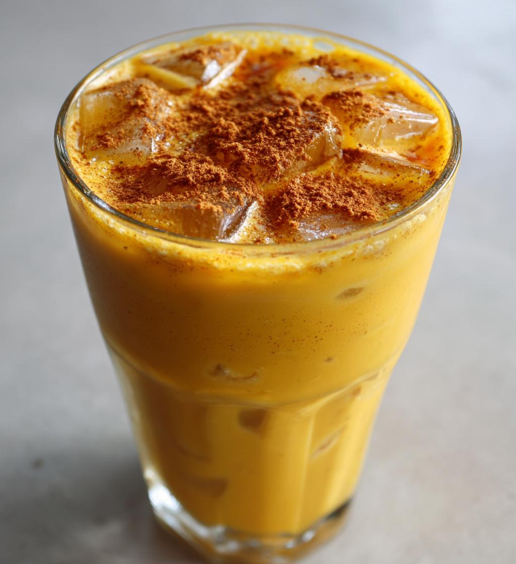Iced Golden Milk Turmeric Latte