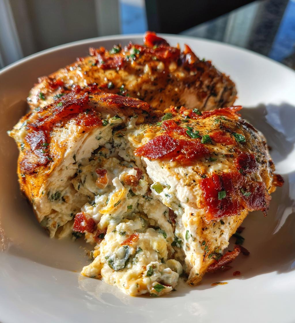 Jalapeno Popper Stuffed Chicken