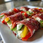Keto Salami Roll-Ups