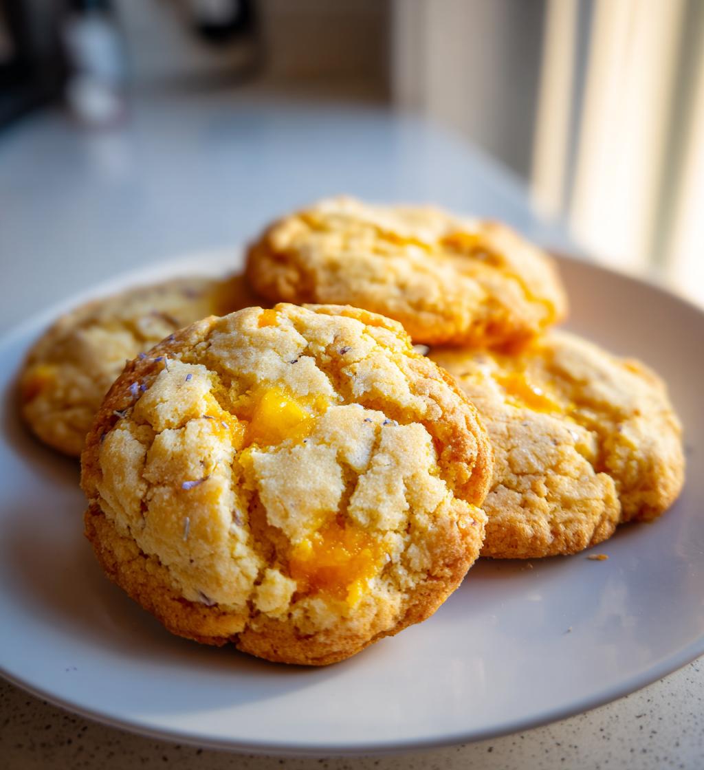 Lavender Lemon Curd Cookies - detail 1