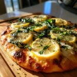 Lemon Pizza with Fresh Herbs