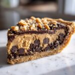 Loaded Peanut Butter Cookie Pie
