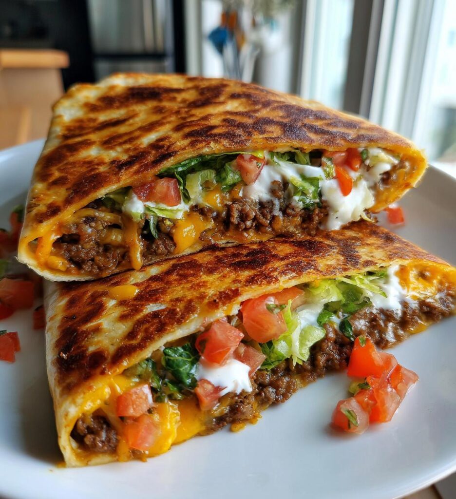 Low Carb Crunchwrap Supreme