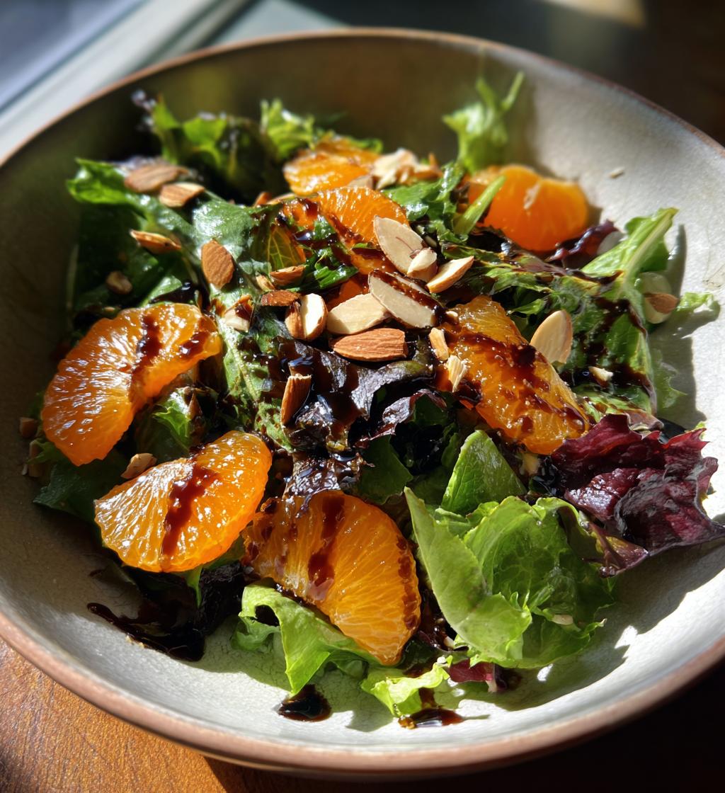 Mandarin Orange Salad - detail 1