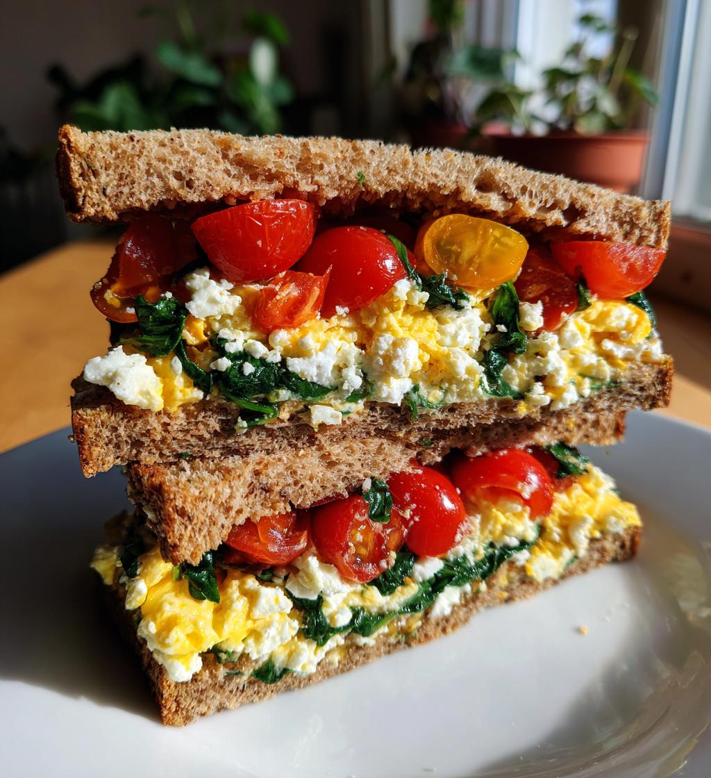 Mediterranean Breakfast Sandwich - detail 1