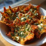 Mediterranean Spinach and Feta Crisps