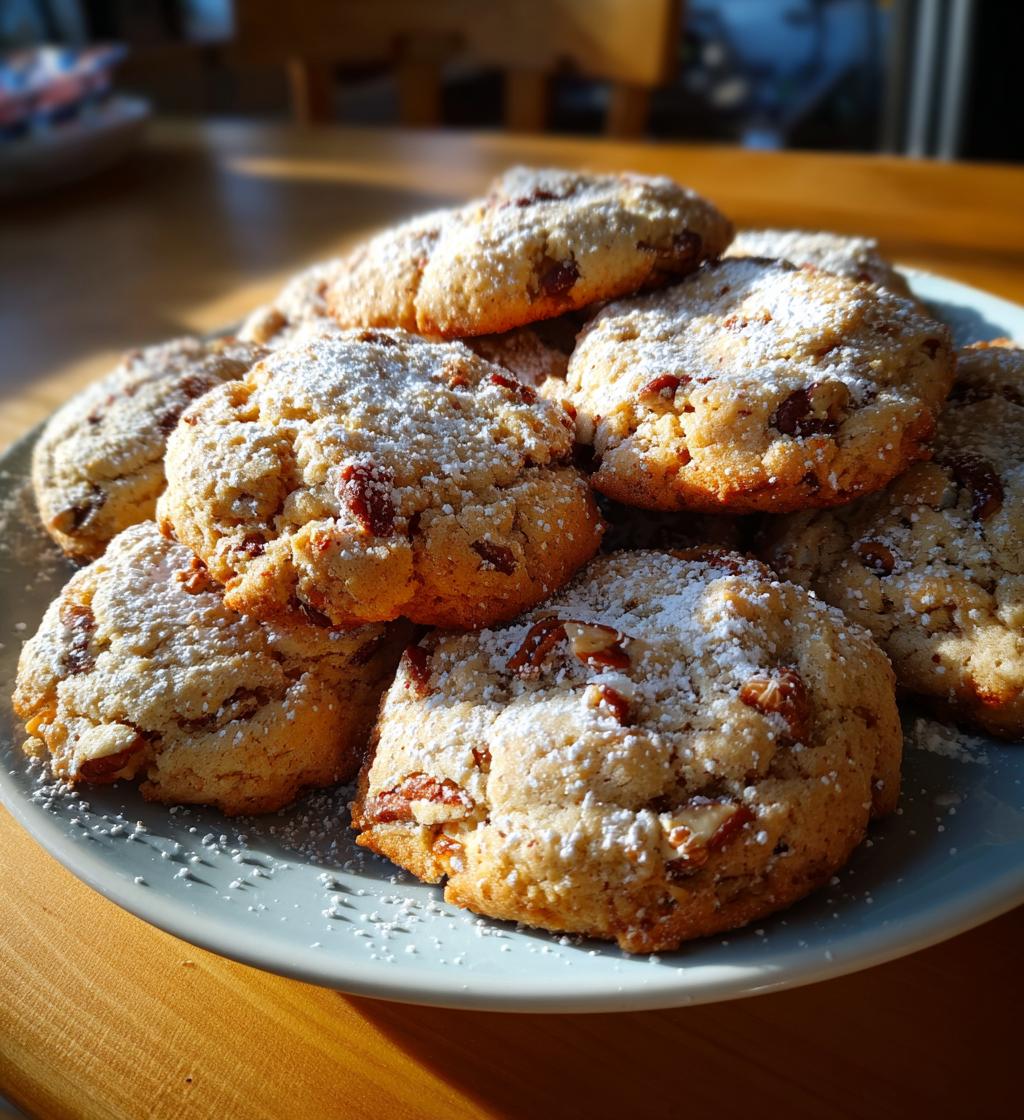 Melt-In-Your-Mouth Pecan Cookies