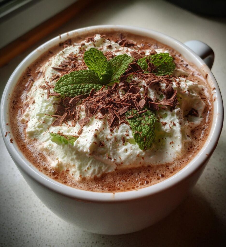Mint Hot Chocolate