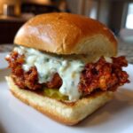 Nashville Hot Chicken Sliders with Dill Pickle Aioli