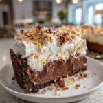 No-Bake German Chocolate Cheesecake