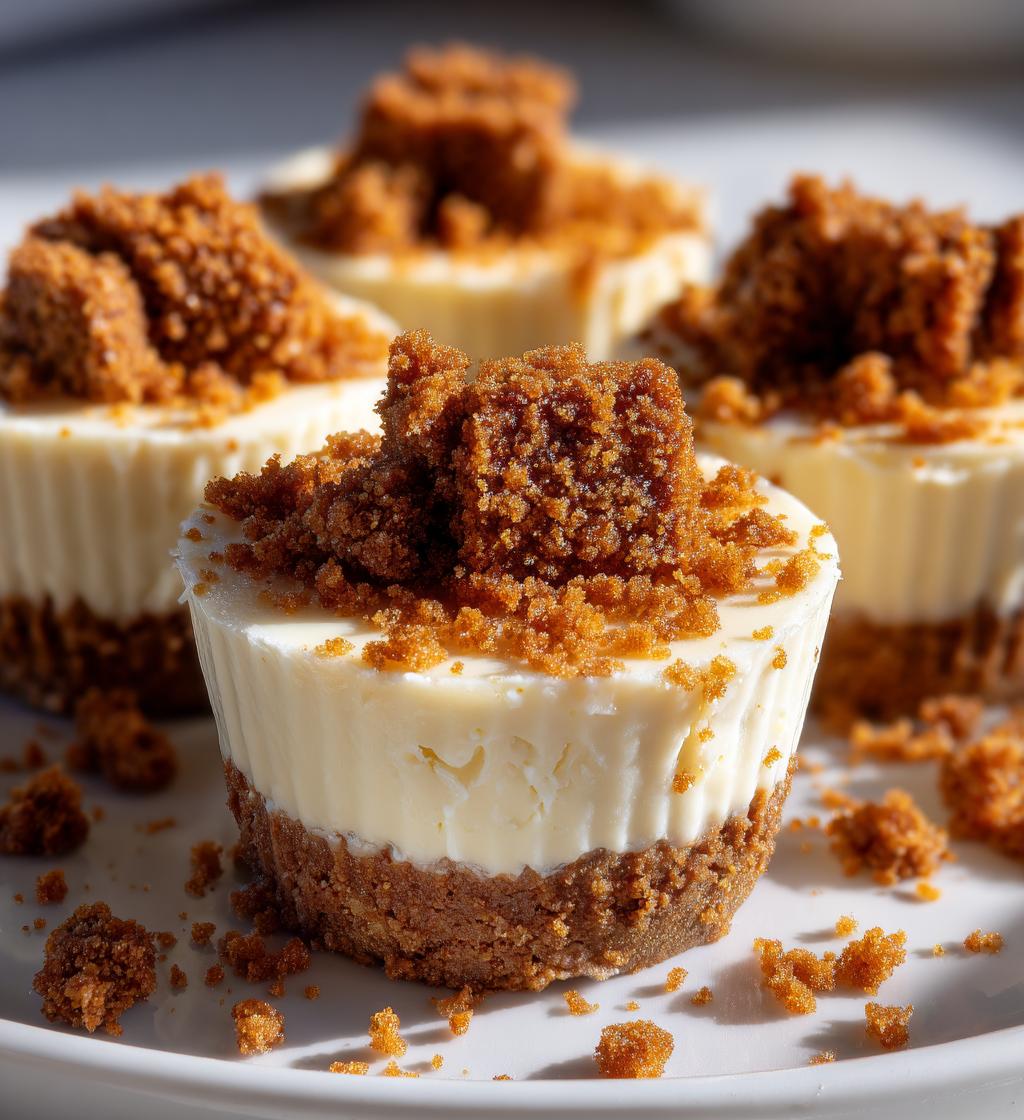 No-Bake Gingerbread Cheesecake Cups - detail 1