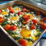 Nutrient Rich Greek Baked Eggs