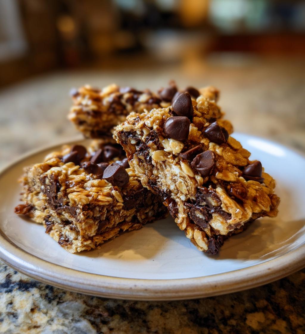 Oatmeal Fudge Bars - detail 1