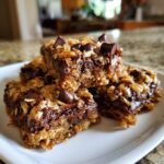 Oatmeal Fudge Bars