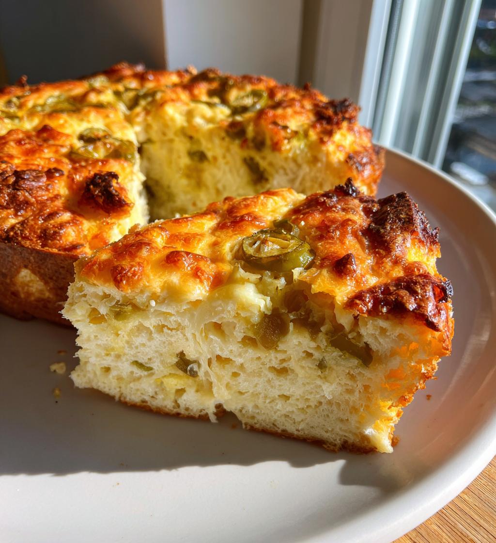 Olive Cheese Bread - detail 1