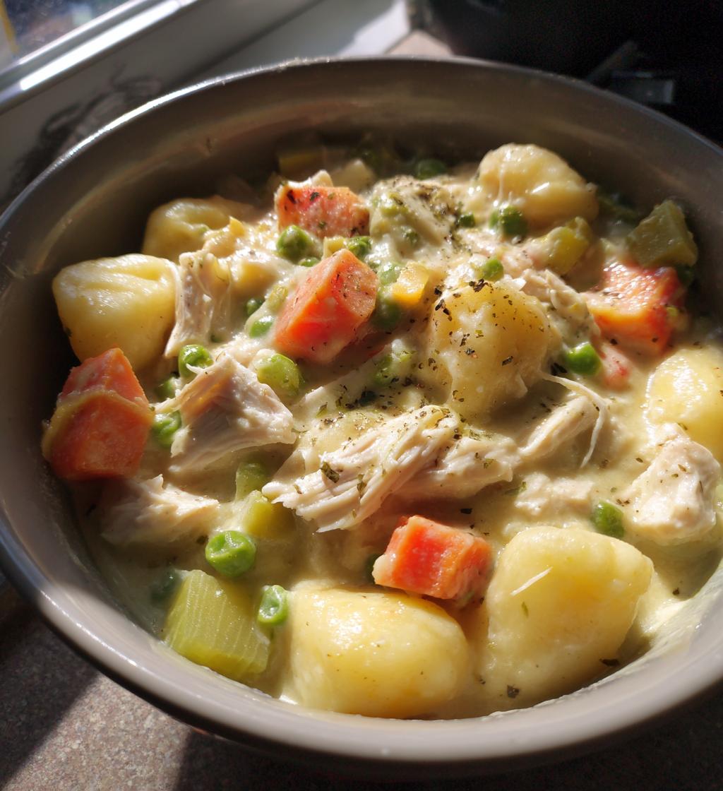 One Pot Gnocchi Chicken Pot Pie - detail 1