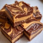 Peanut Butter Chocolate Swirl Fudge