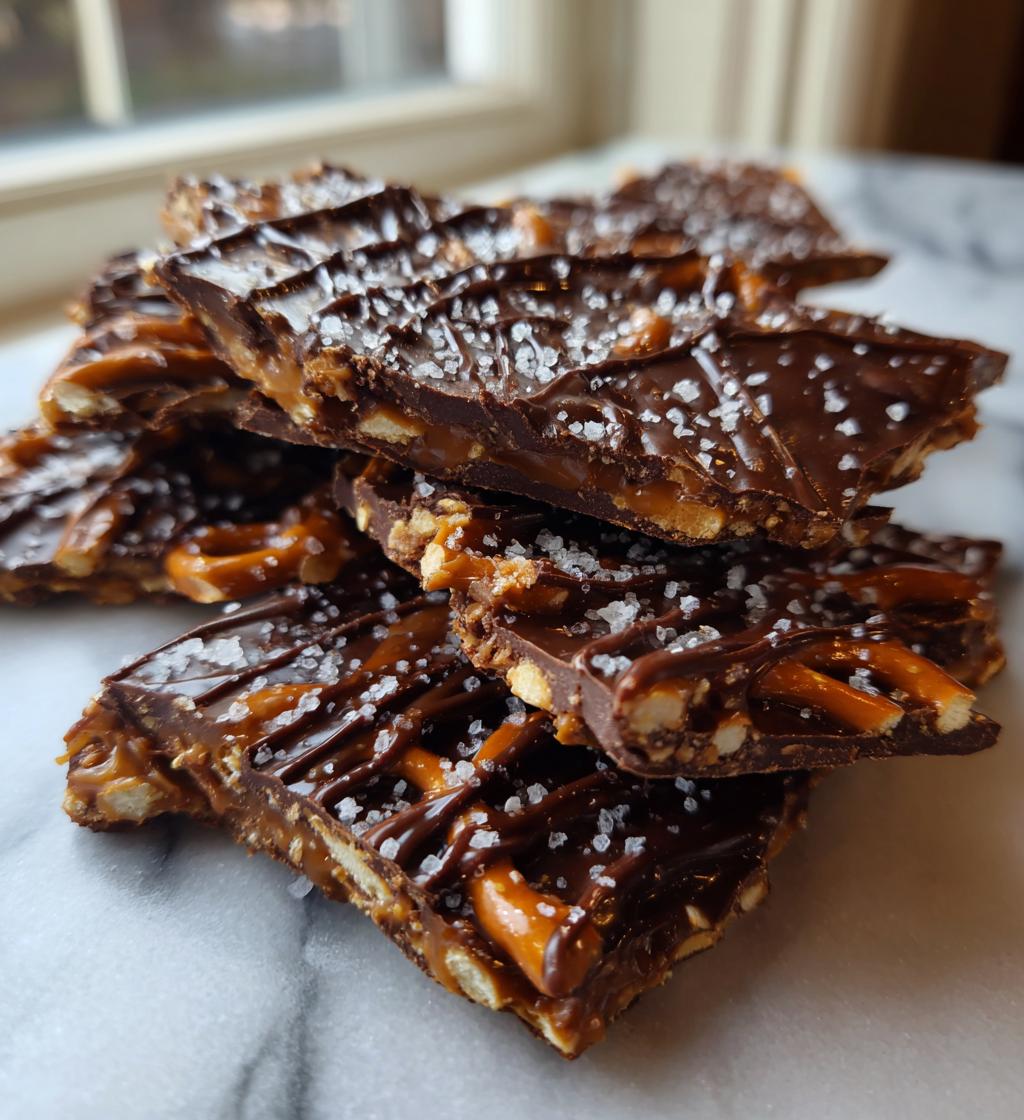 Peanut Butter Pretzel Bark
