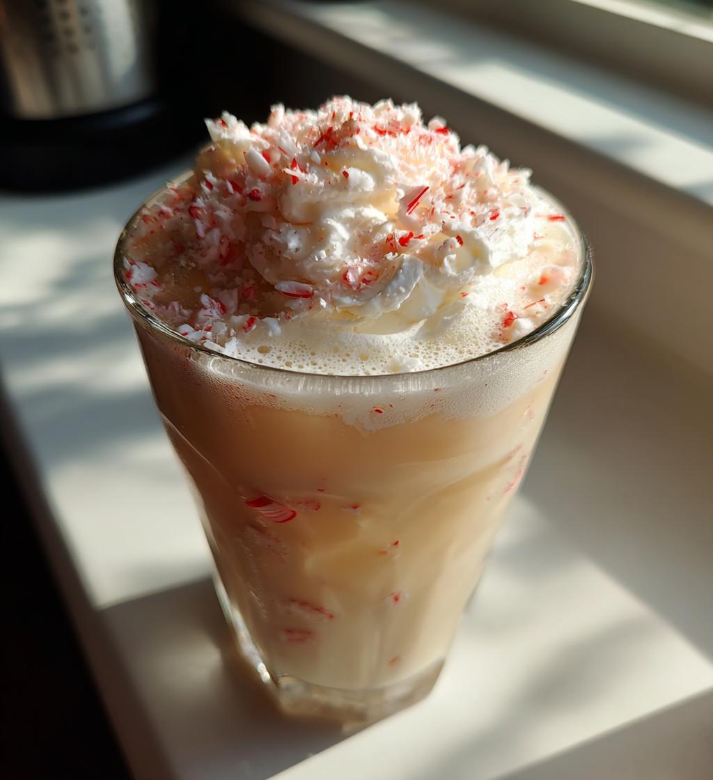Peppermint Eggnog Punch - detail 1