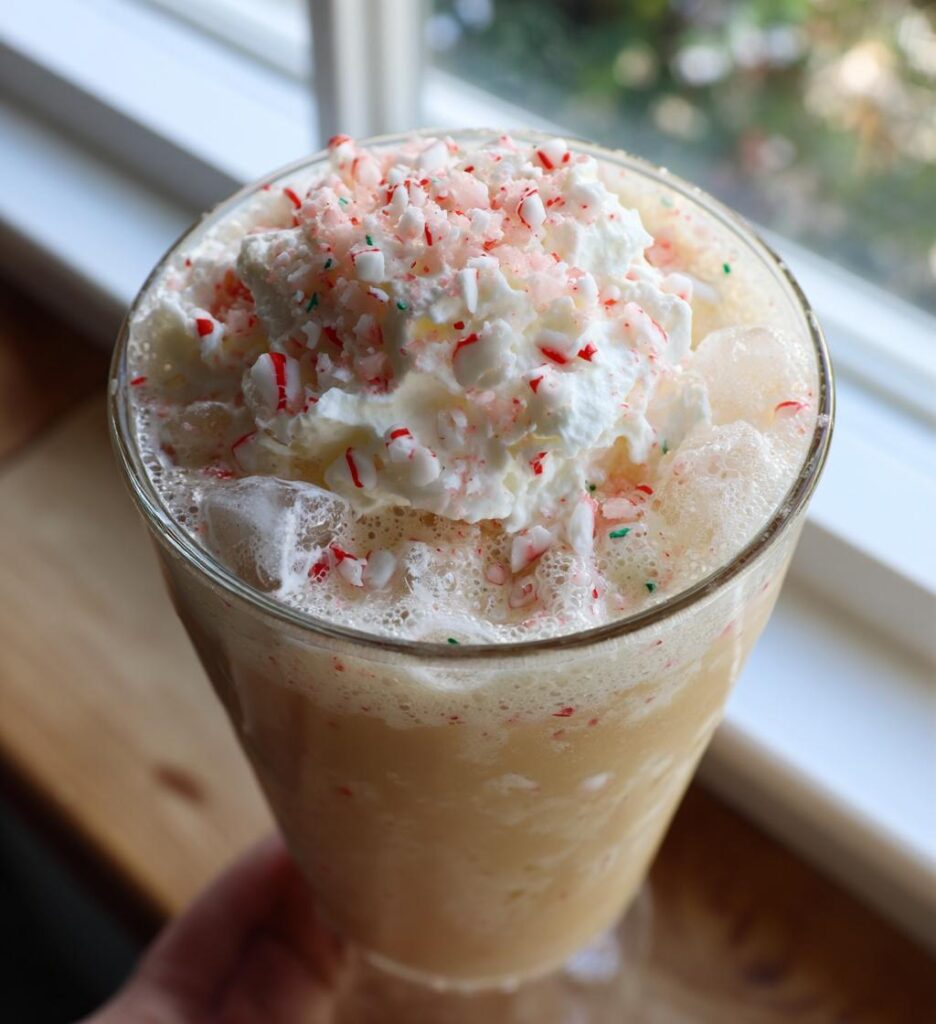 Peppermint Eggnog Punch