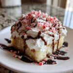 Peppermint Poke Cake