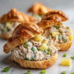 Pineapple Chicken Salad Croissants