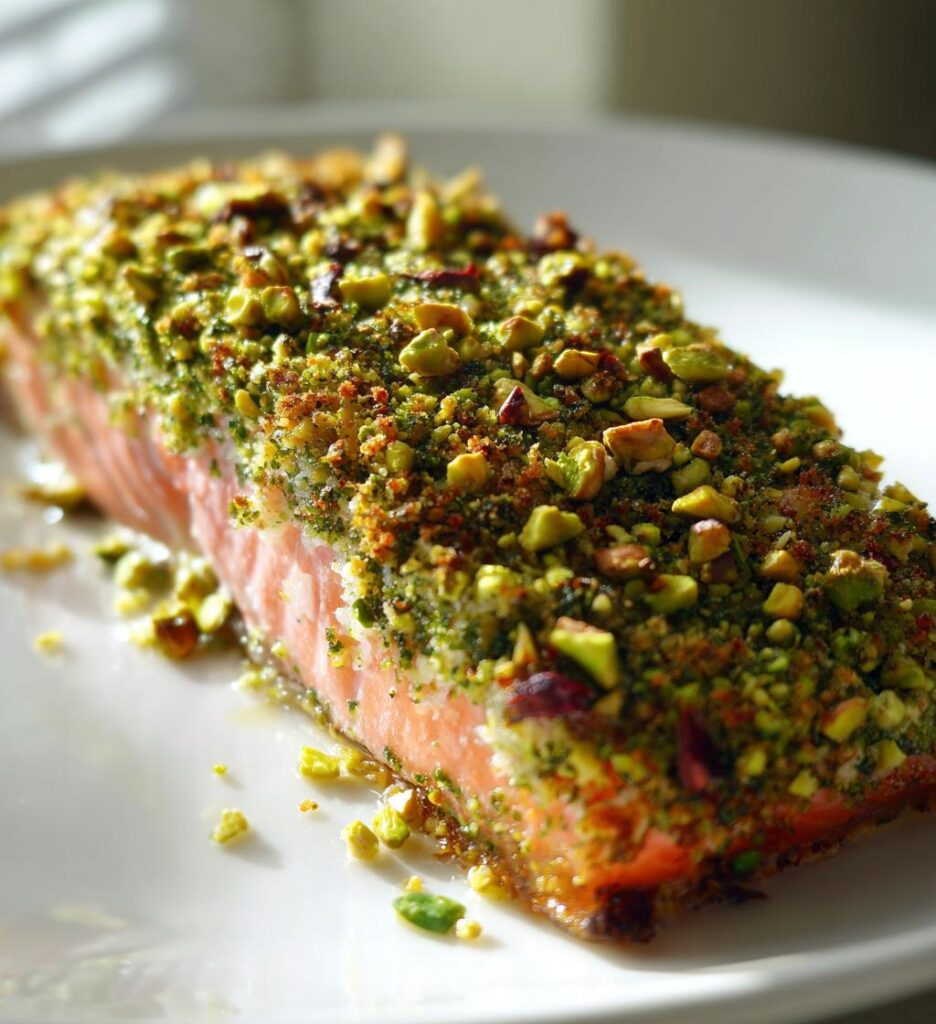 Pistachio Crusted Salmon
