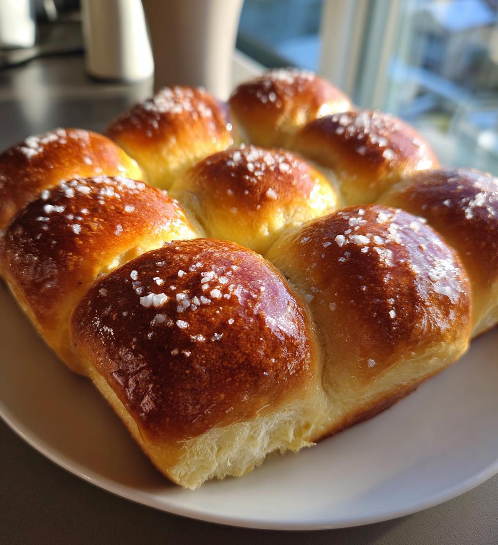Pull-Apart Pretzel Rolls