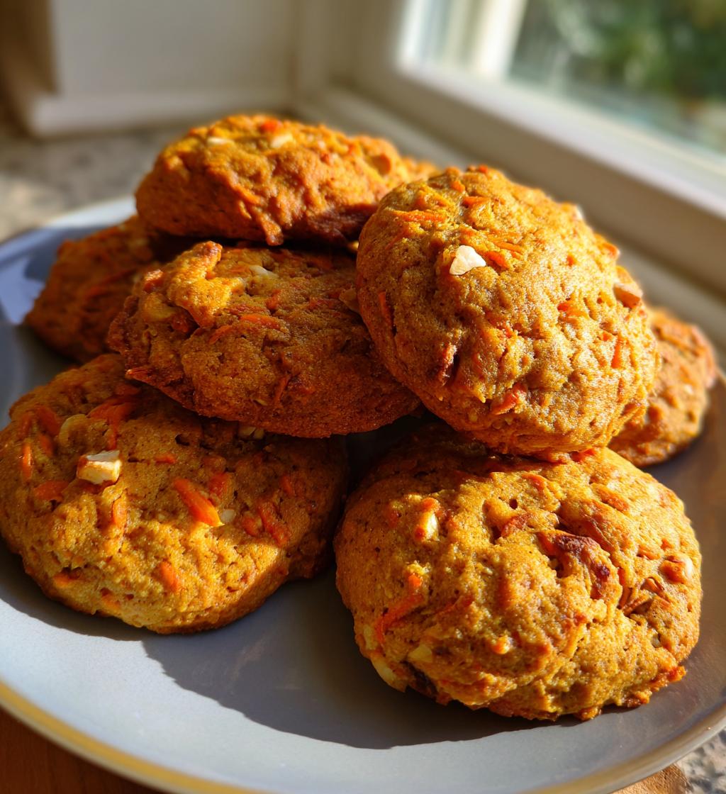 Pumpkin & Carrot Cookies