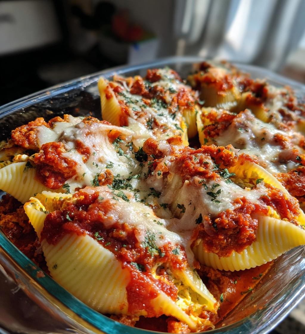 Pumpkin Ricotta Stuffed Shells - detail 1