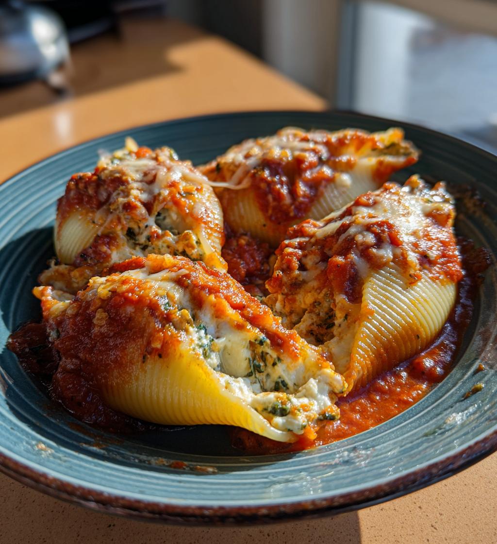 Pumpkin Ricotta Stuffed Shells
