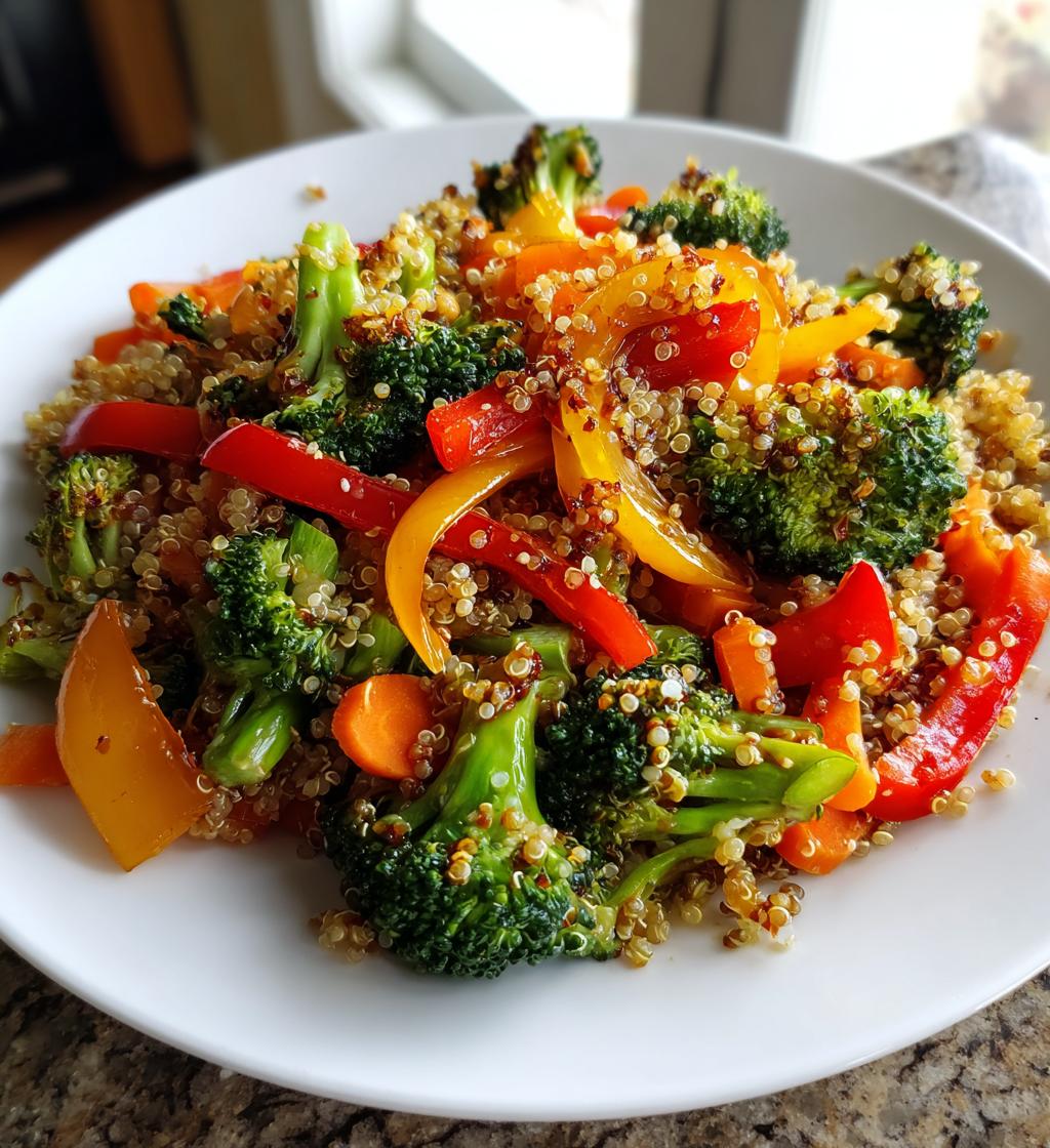 Quick Quinoa & Veggie Stir-Fry