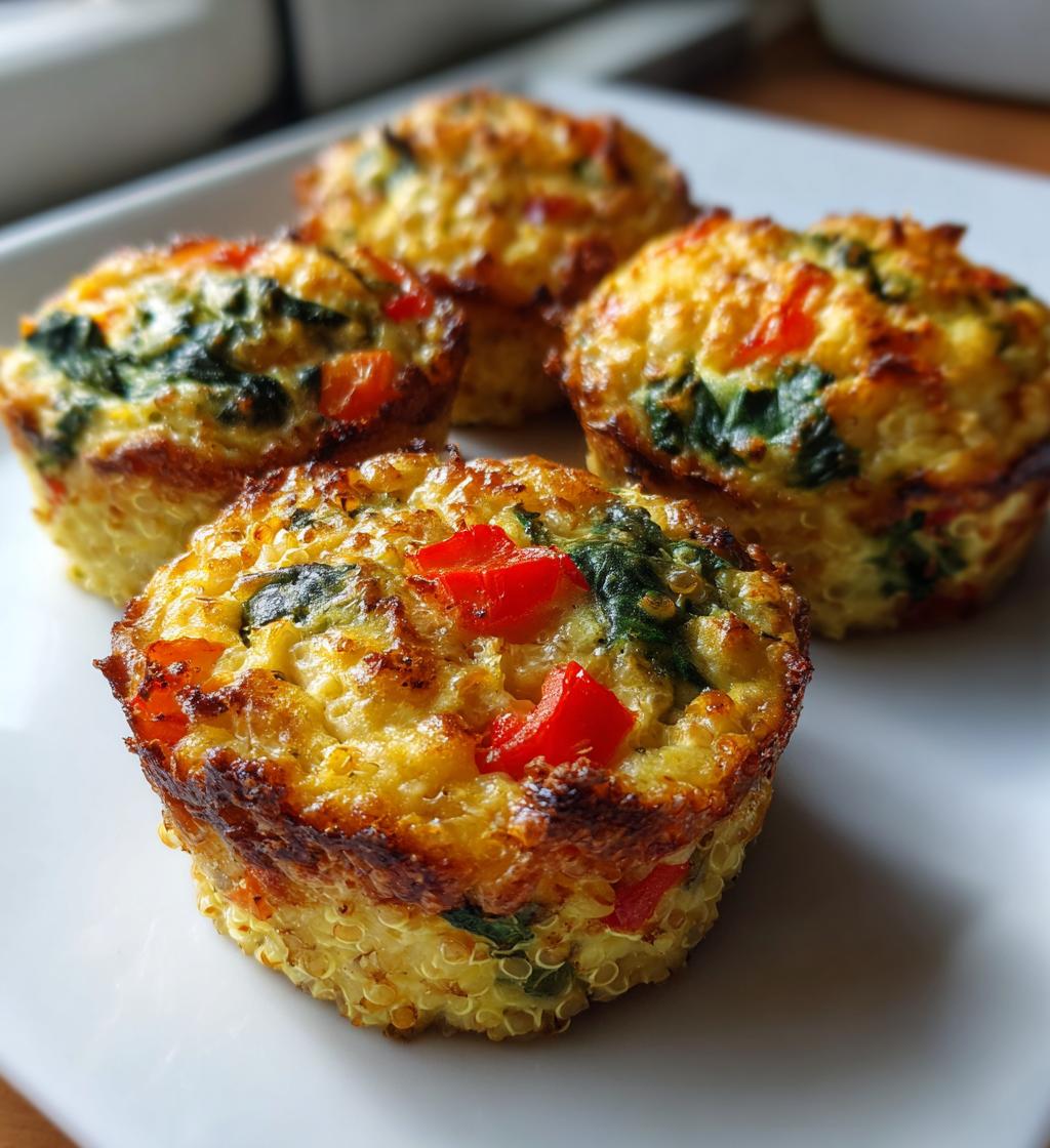 Quinoa Egg Breakfast Muffins - detail 1