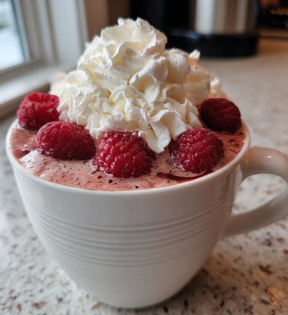 Raspberry Hot Chocolate