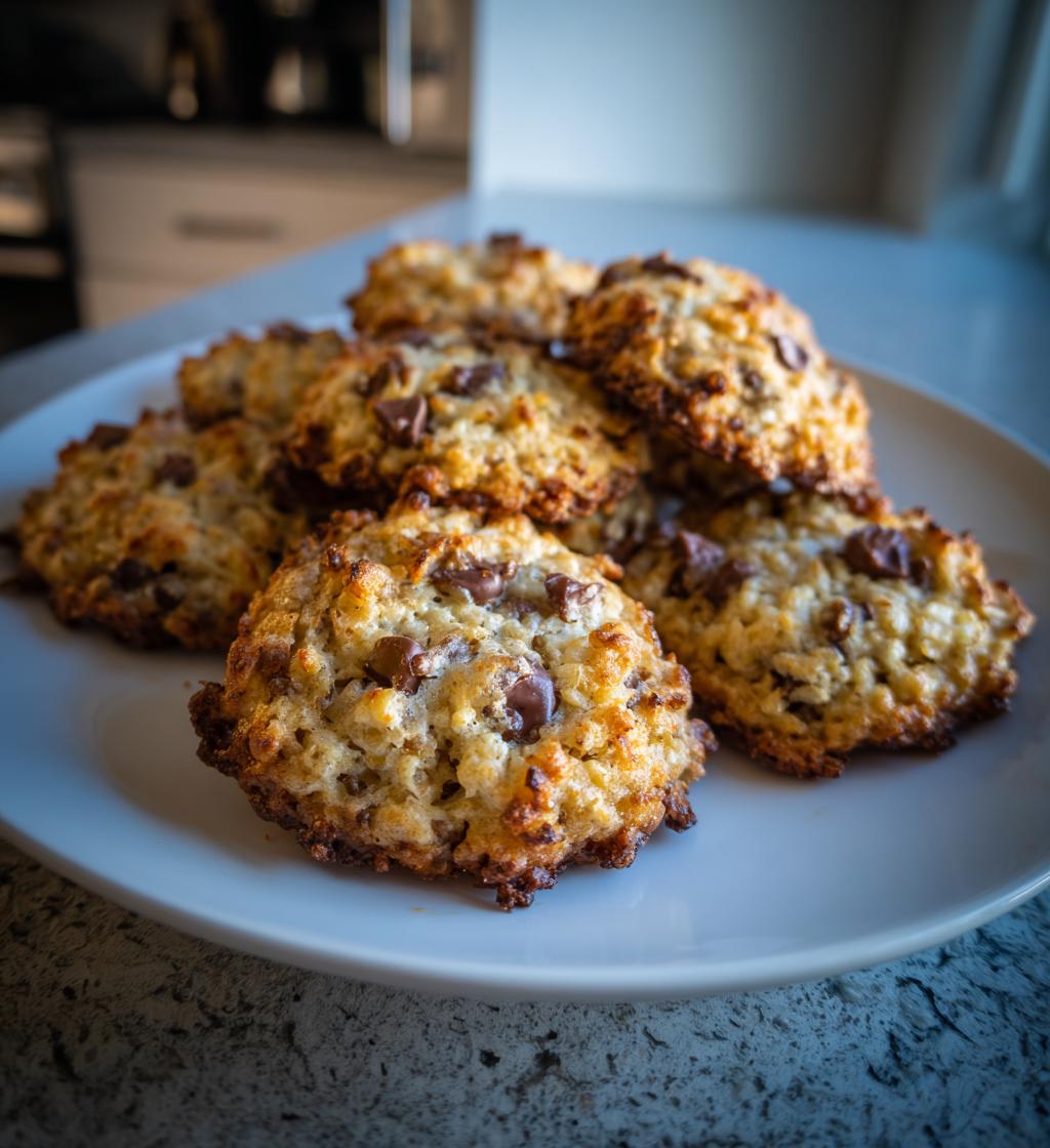 Rice Krispie Cookies with Chocolate Chips - detail 1