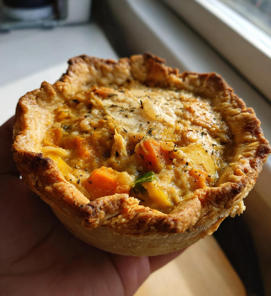 Roasted Autumn Vegetable Pot Pies - detail 1